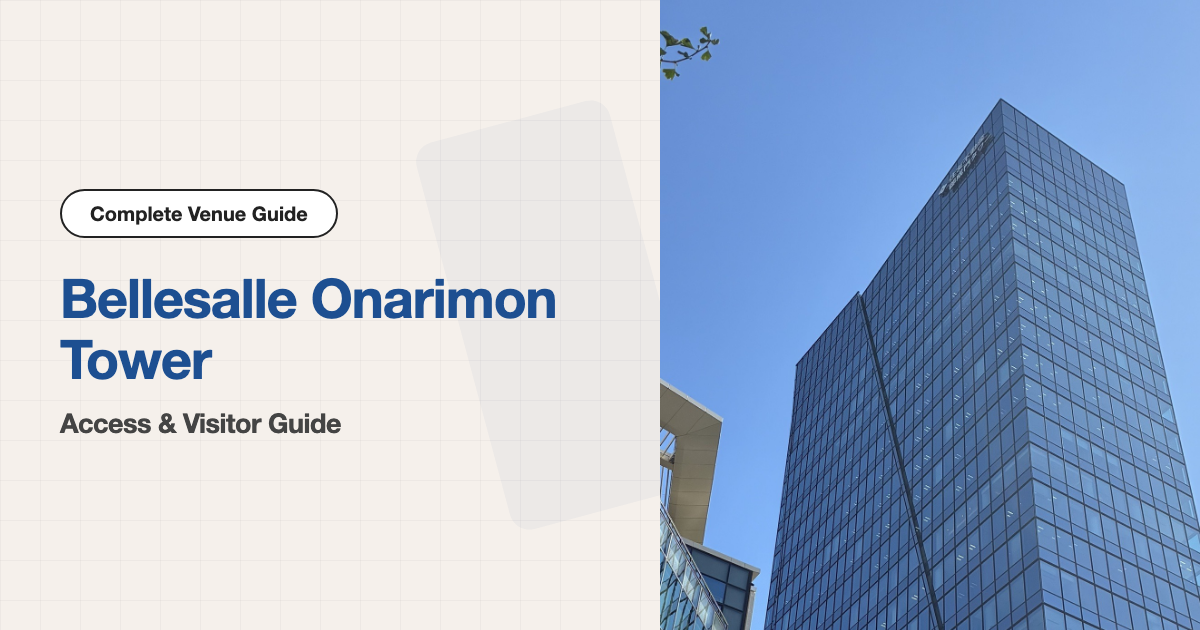 Exterior of Bellesalle Onarimon Tower