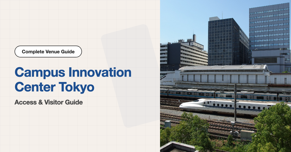 Exterior of Campus Innovation Center Tokyo