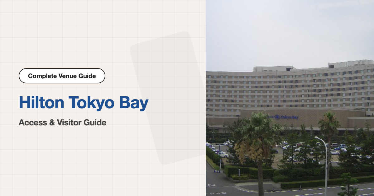 Exterior of Hilton Tokyo Bay