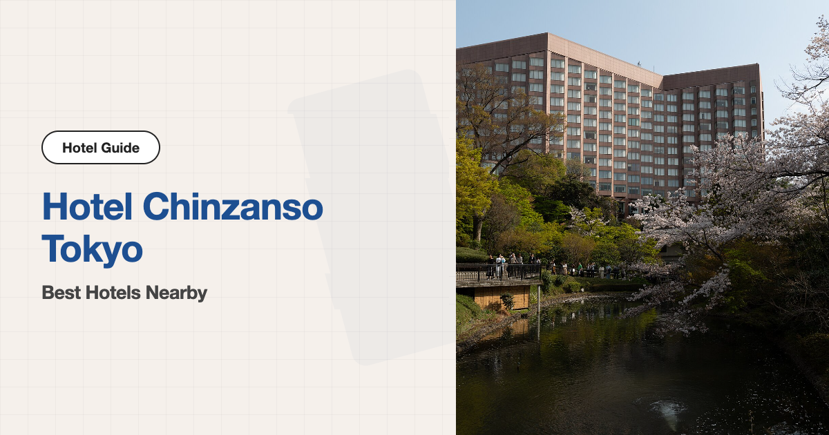 10 Best Hotels near Hotel Chinzanso Tokyo (Venue Hotel + 3 Walkable + 7 by Train)
