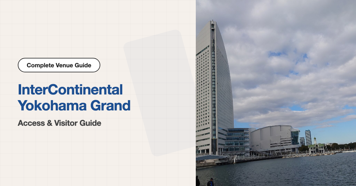 Exterior of InterContinental Yokohama Grand
