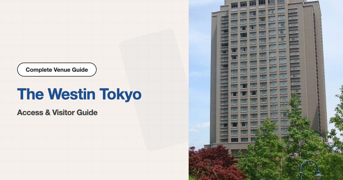 Exterior of The Westin Tokyo
